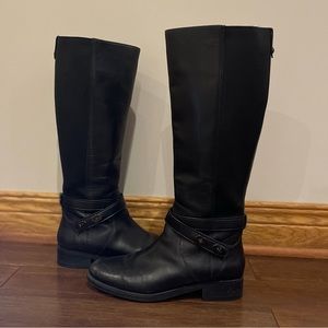 Coach Tall Leather Boots